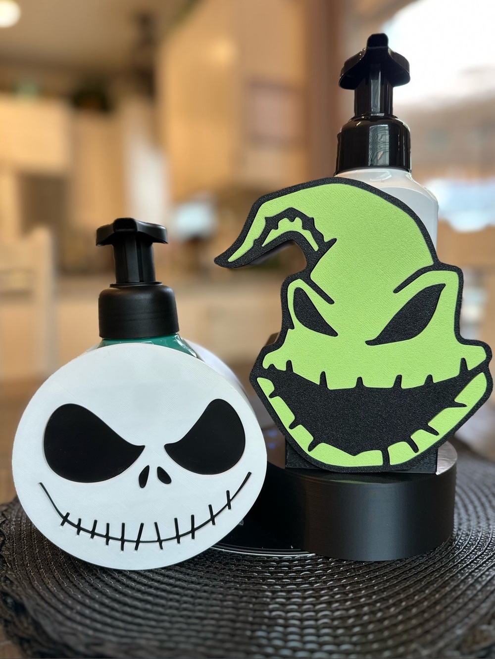 Nightmare Before Christmas Soap Holder Set for Bath & Body Works Bottles